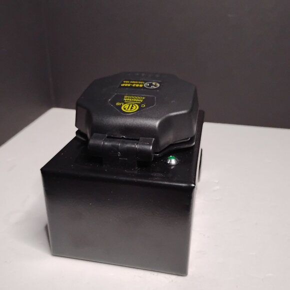 INTERTEK 50 Amp Generator Inlet Box 125/25c Volt RV/EV X1S250PC SS2-50P - Picture 7 of 15